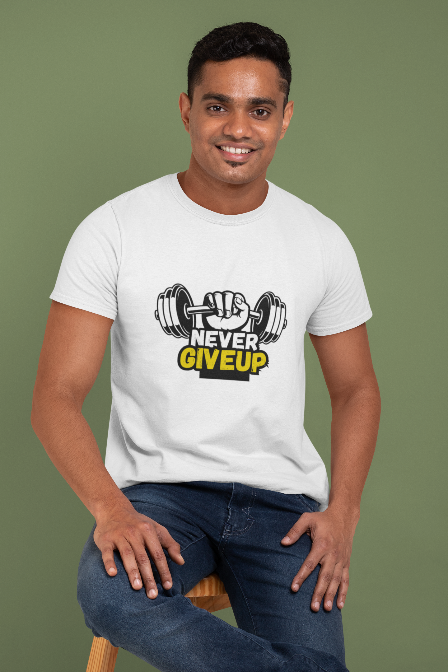 Never Give-Up (Unisex T-Shirt)