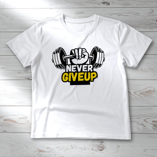 Never Give-Up (Unisex T-Shirt)