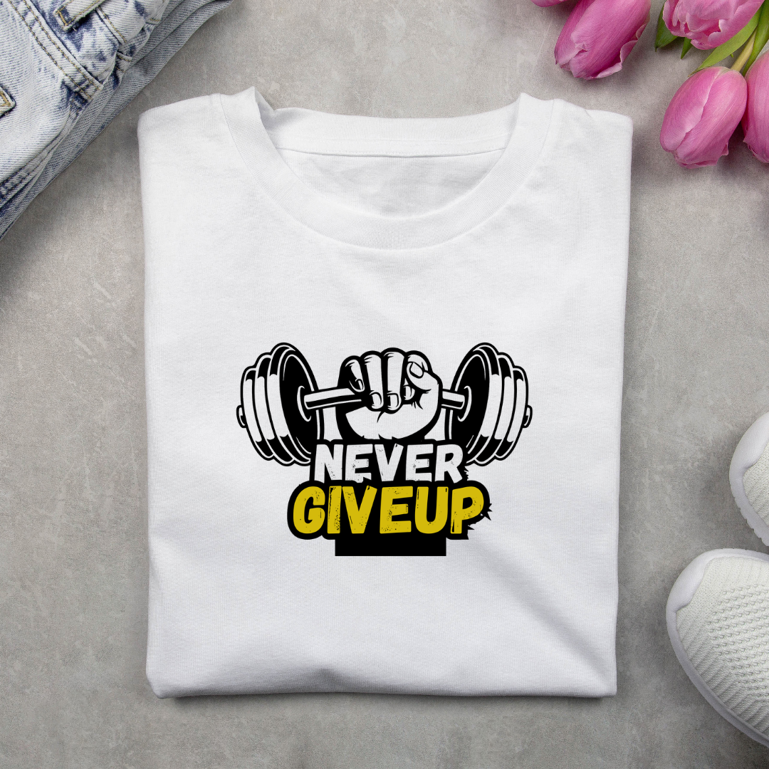 Never Give-Up (Unisex T-Shirt)