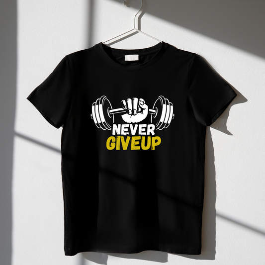Never Give-Up (Unisex T-Shirt)