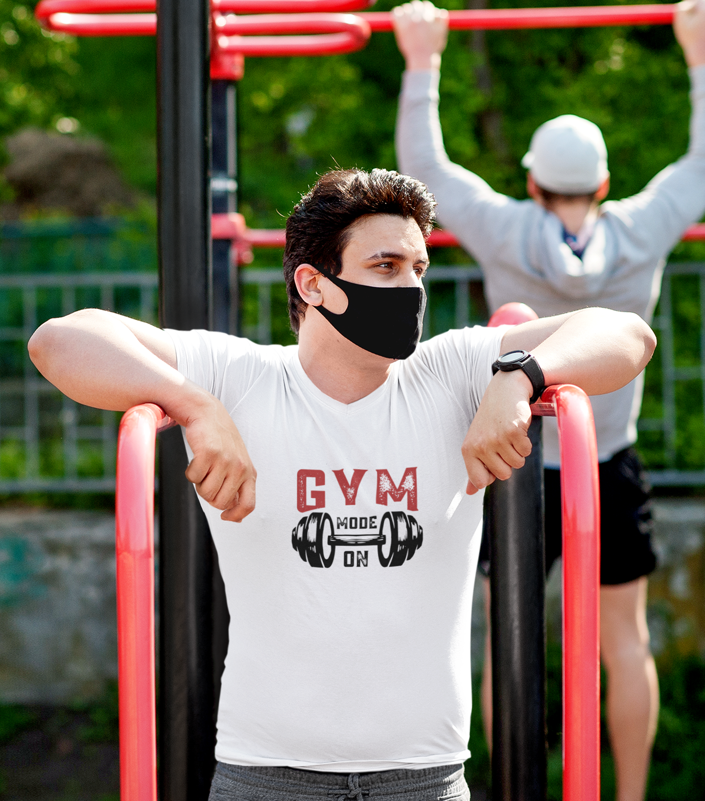 Gym Mode-ON (Unisex T-Shirt)