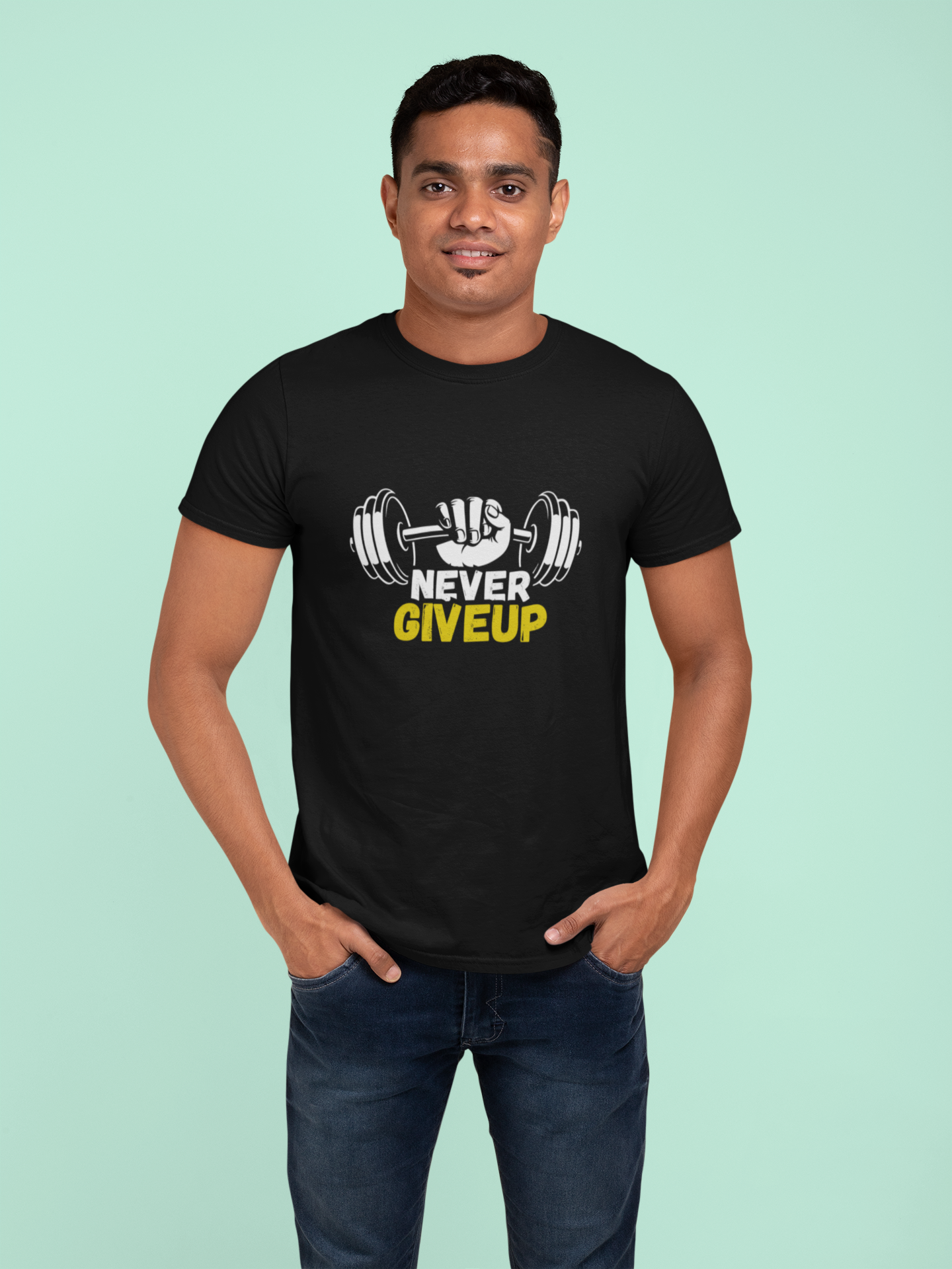 Never Give-Up (Unisex T-Shirt)