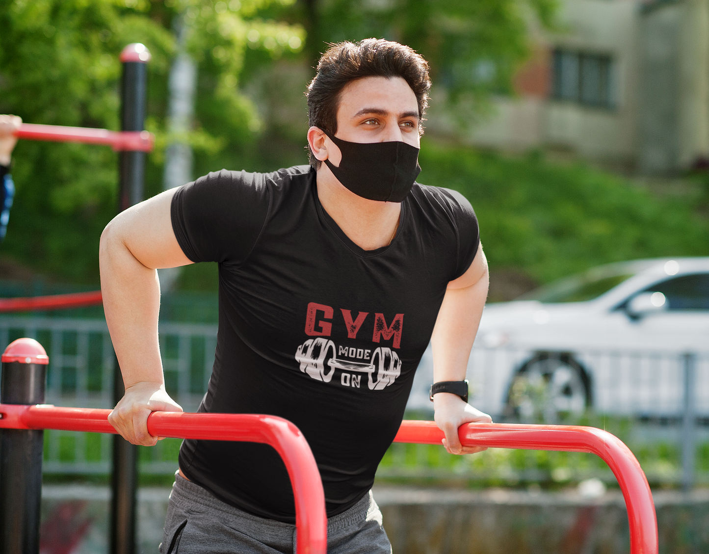 Gym Mode-ON (Unisex T-Shirt)